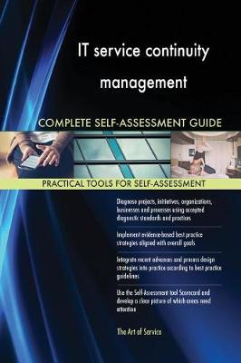 Book cover for IT service continuity management Complete Self-Assessment Guide