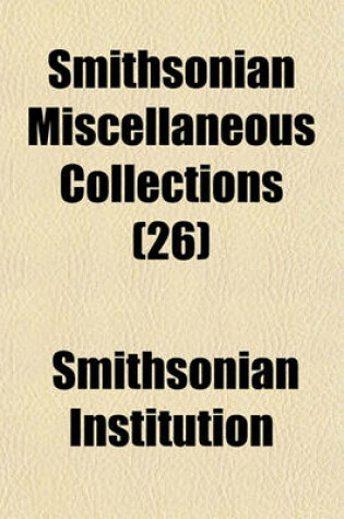 Cover of Smithsonian Miscellaneous Collections (26)