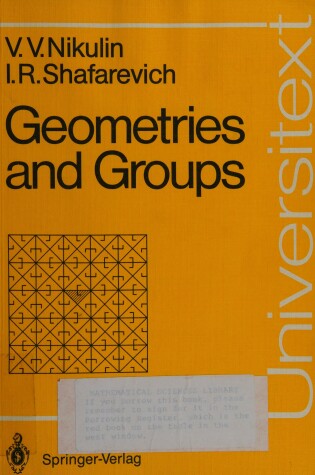 Cover of Geometries and Groups