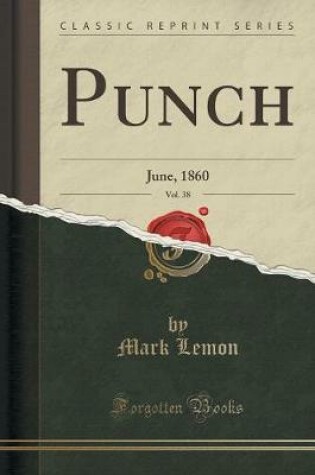 Cover of Punch, Vol. 38