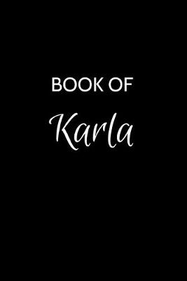 Book cover for Book of Karla