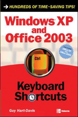 Book cover for Windows XP and Office 2003 Keyboard Shortcuts