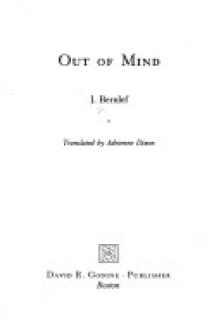 Cover of Out of Mind