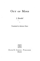 Book cover for Out of Mind