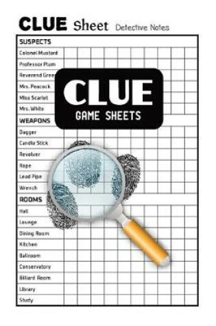 Cover of Clue Game Sheets