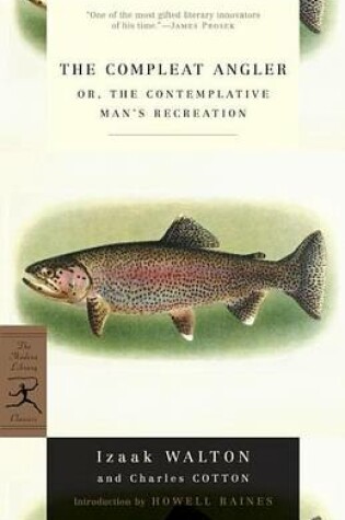 Cover of Compleat Angler, The: Or, the Contemplative Man's Recreation (a Modern Library E-Book)