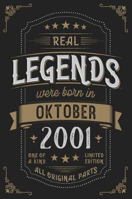 Book cover for Real Legends were born in Oktober 2001