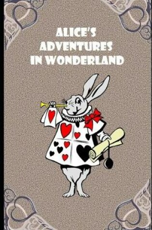 Cover of Alice in Wonderland (Annotated) Fiction, Fantasy, Epic Illustrated Book