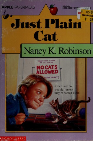 Cover of Just Plain Cat (R)