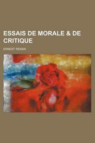 Cover of Essais de Morale & de Critique