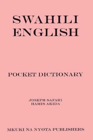 Cover of Swahili/English Pocket Dictionary