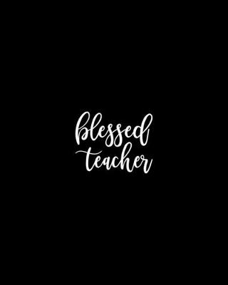 Book cover for Blessed teacher