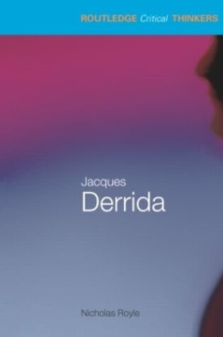 Cover of Jacques Derrida