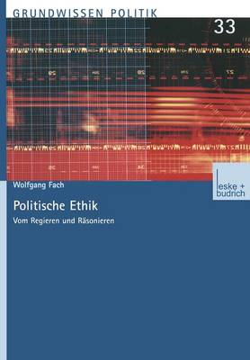 Book cover for Politische Ethik