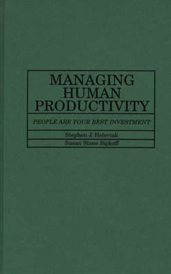 Book cover for Managing Human Productivity