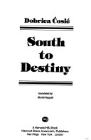 Book cover for South to Destiny