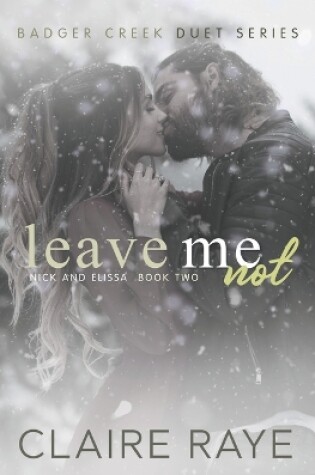 Cover of Leave Me Not