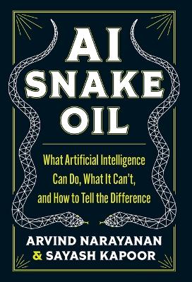 Book cover for AI Snake Oil