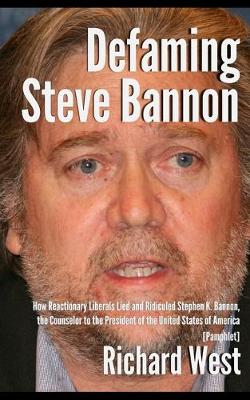 Book cover for Defaming Steve Bannon