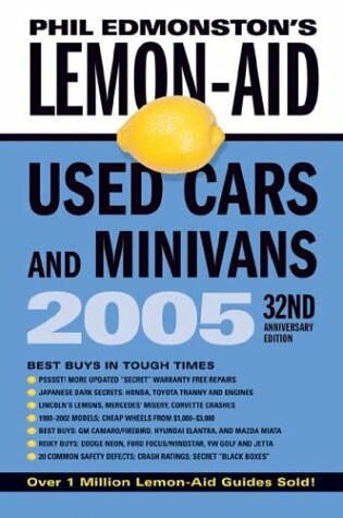 Cover of Phil Edmonston's Lemon-Aid Used Cars and Minivans 2005