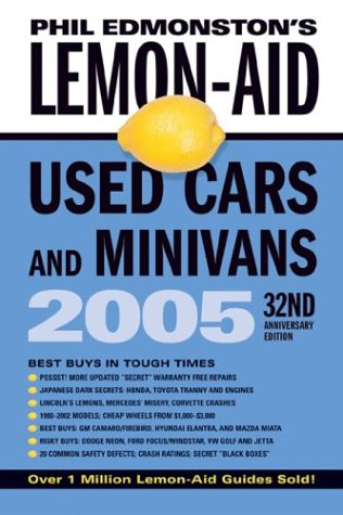 Cover of Phil Edmonston's Lemon-Aid Used Cars and Minivans 2005