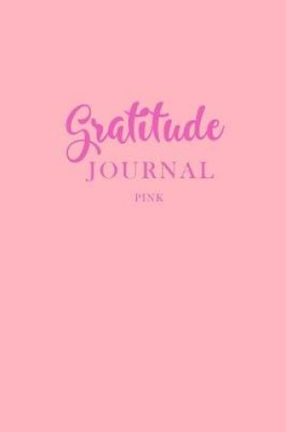 Cover of Gratitude Journal Pink