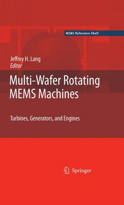 Book cover for Multi-Wafer Rotating Mems Machines