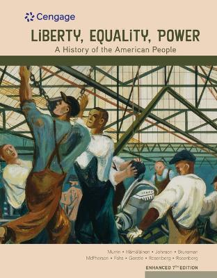 Book cover for Mindtap for Murrin/Hamalainen/Johnson/Brunsman/McPherson/Fahs/Gerstle/Rosenberg/Rosenberg's Liberty, Equality, Power: A History of the American People, Enhanced, 2 Terms Printed Access Card