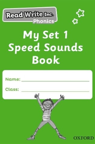 Cover of Read Write Inc. Phonics: My Set 1 Speed Sounds Book (Pack of 5)