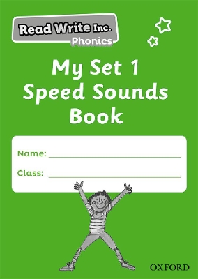 Book cover for Read Write Inc. Phonics: My Set 1 Speed Sounds Book (Pack of 5)