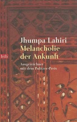 Book cover for Melancholie der Ankunft