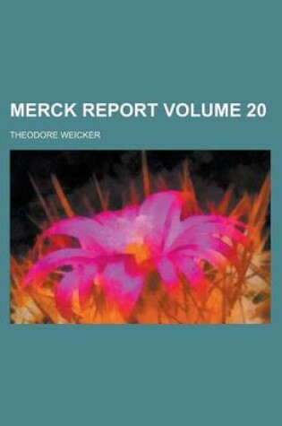 Cover of Merck Report Volume 20
