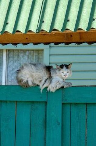 Cover of Cat on a Fence Animal Journal