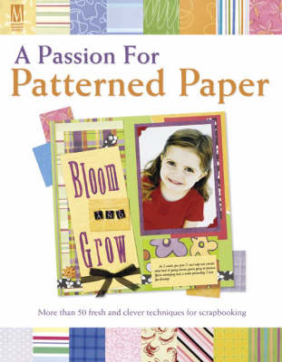 Book cover for A Passion for Patterned Paper