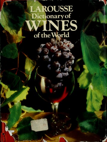 Book cover for Larousse Dictionary of Wines of the World