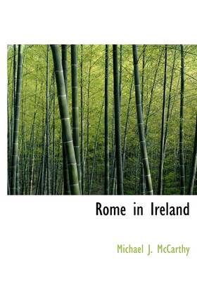 Book cover for Rome in Ireland