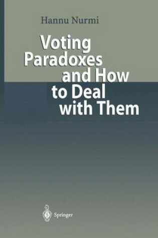 Cover of Voting Paradoxes and How to Deal with Them