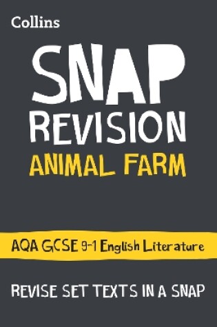 Cover of Animal Farm: AQA GCSE 9-1 English Literature Text Guide