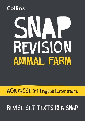 Cover of Animal Farm: AQA GCSE 9-1 English Literature Text Guide