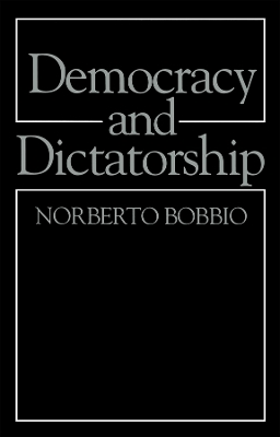 Book cover for Democracy and Dictatorship