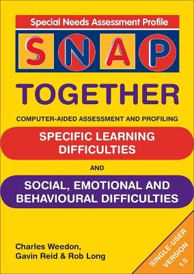 Book cover for SNAP Together single-user CD-ROM  v1.5 (Special Needs Assessment Profile)