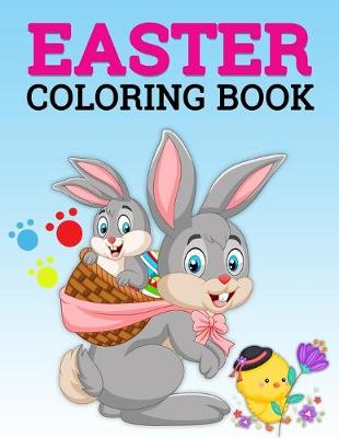 Book cover for Easter Coloring Book