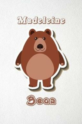 Cover of Madeleine Bear A5 Lined Notebook 110 Pages