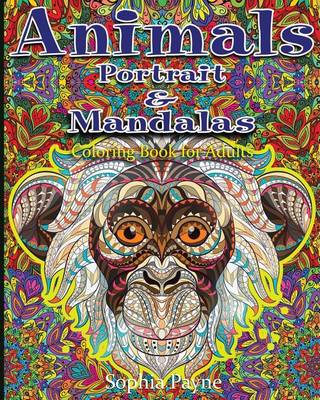 Book cover for Animals Portrait & Mandalas