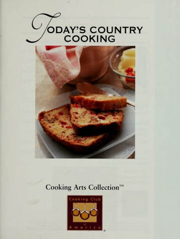 Book cover for Today's Country Cooking