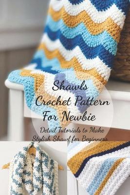 Book cover for Shawls Crochet Pattern For Newbie