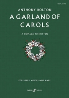 Cover of A Garland of Carols (Harp Part)