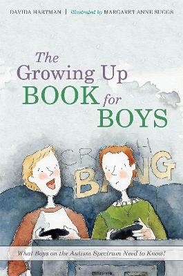 Book cover for The Growing Up Book for Boys