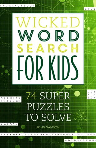 Book cover for Wicked Word Search for Kids