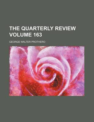 Book cover for The Quarterly Review Volume 163